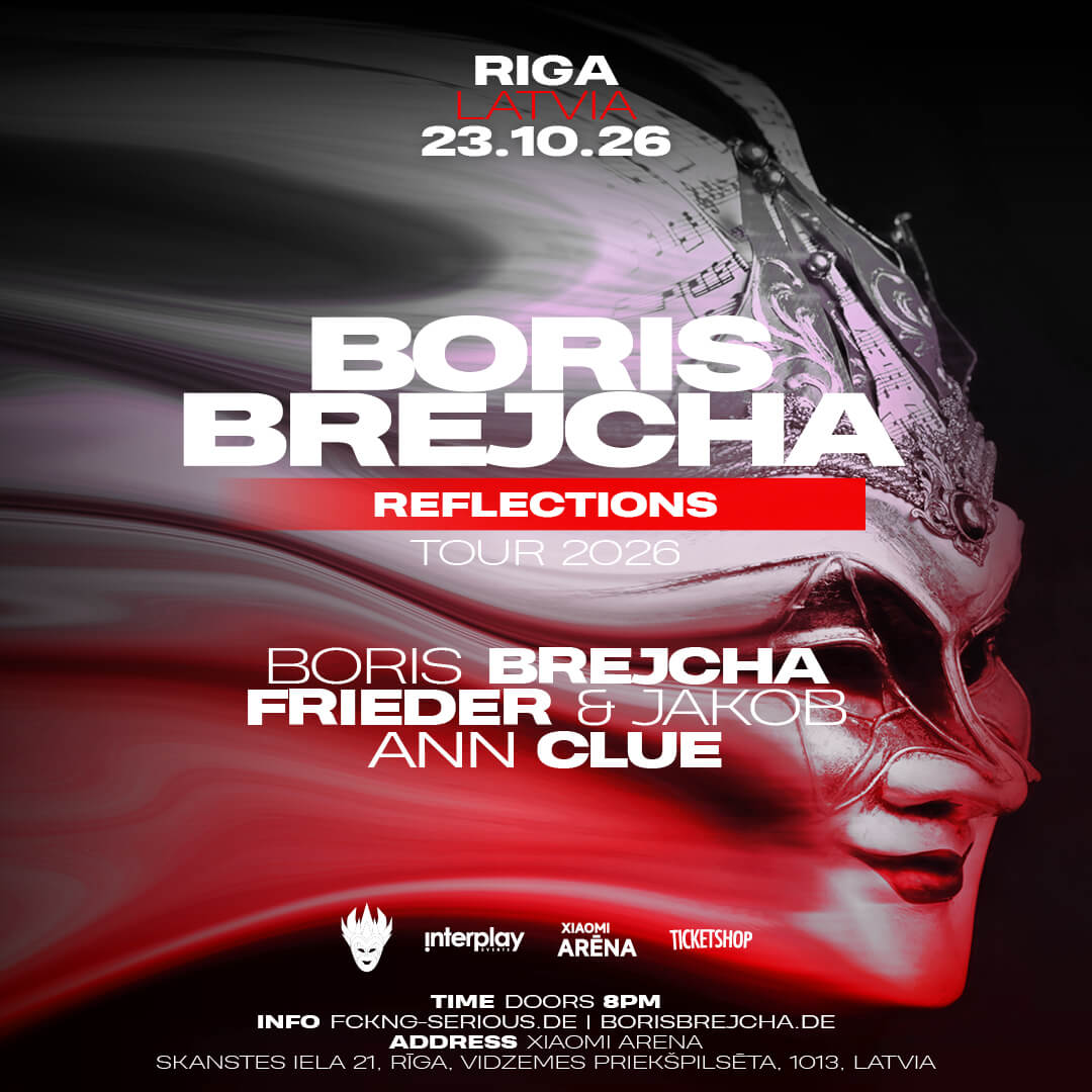 BORIS BREJCHA “REFLECTIONS” TOUR 2026